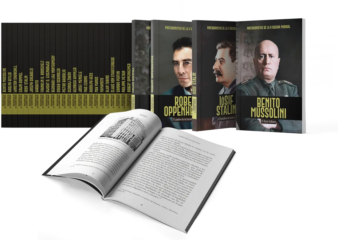 Libros de la colección Protagonistas de la Segunda Guerra Mundial
